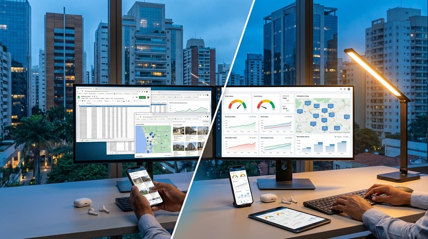 Busca de Preços de Materiais de Construção e Imóveis com IA