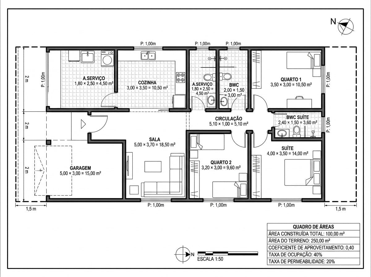 Planta Baixa Técnica