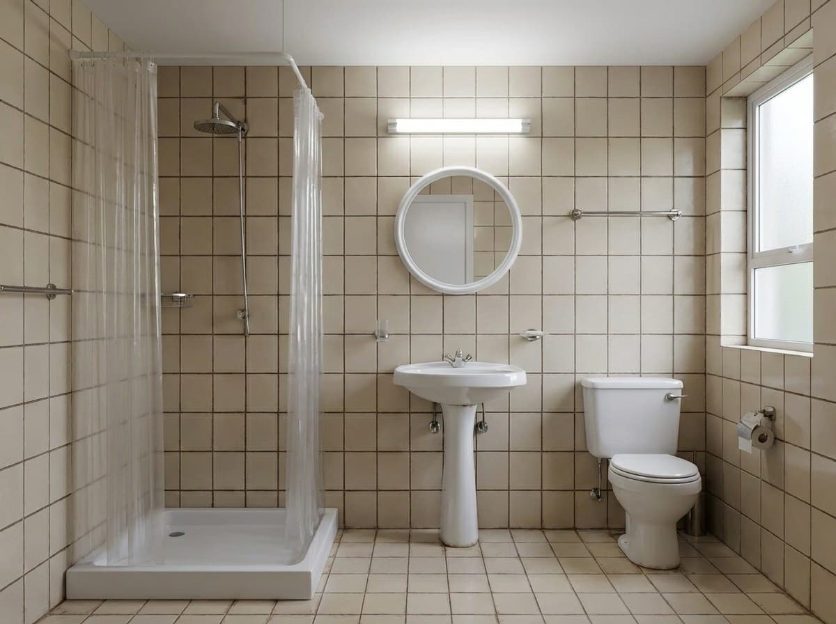 Comparação de reforma antes e depois gerada pela Concretu — Antes