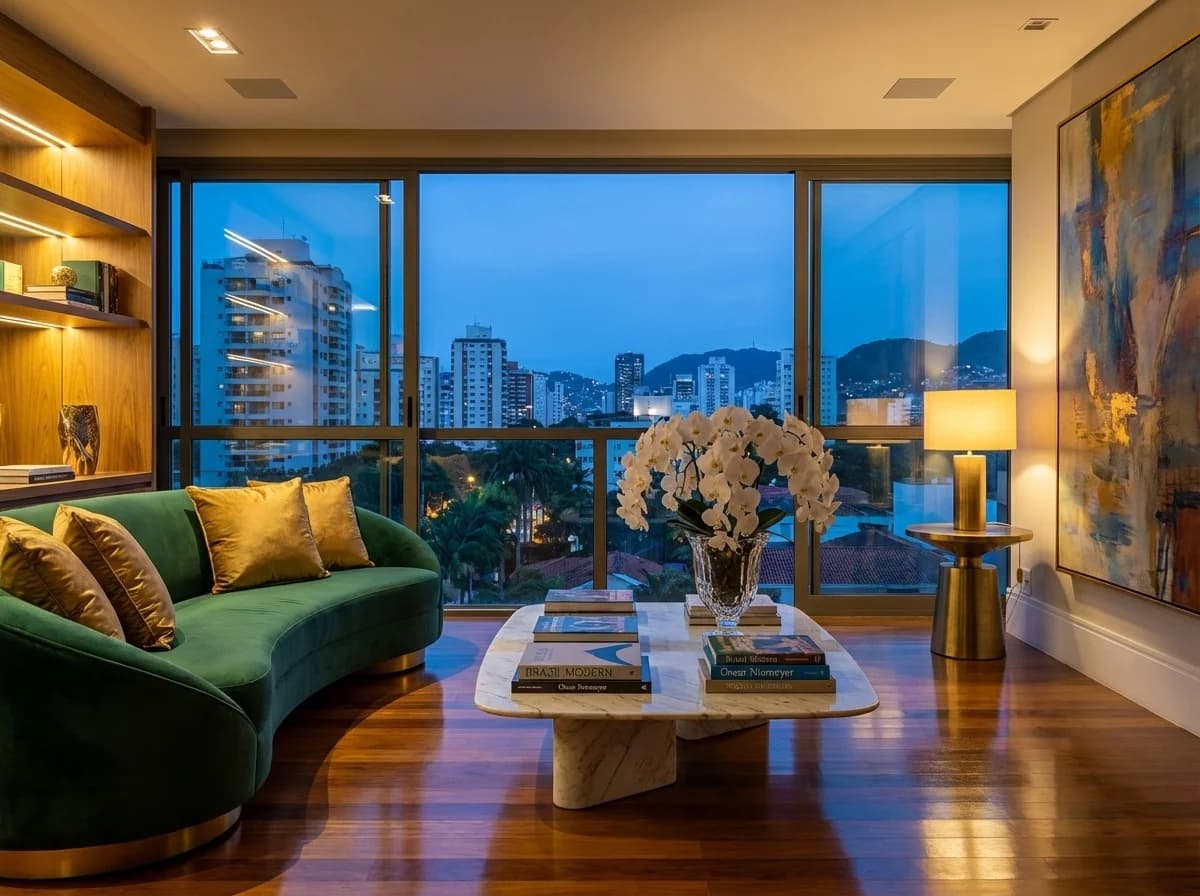 Comparação de post para redes sociais gerado pela Concretu · Depois