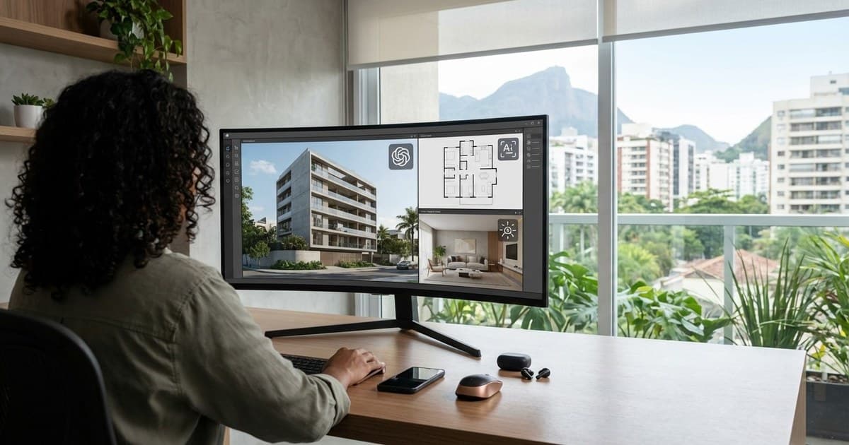 IA para Imagens na Construção Civil: Renders, Plantas, Fachadas e Staging Virtual